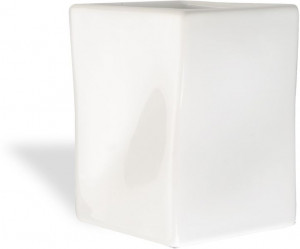793(BI) Stil Haus Prisma, настольный керамический стакан, белая керамика