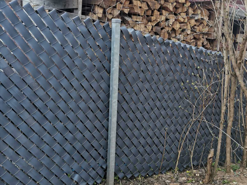 Заборная лента серая 48 мм ГеоПластБорд GPBST-172 - Вид №4