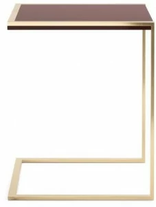 PRADDY Лакированный саночный журнальный столик для гостиной  Ml139