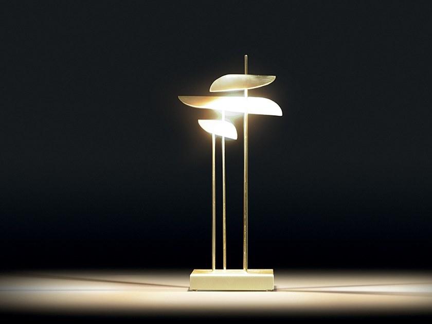 Paolo Castelli Настольная лампа из латуни ручной работы Anodine sun-id-1402326 - Вид №5