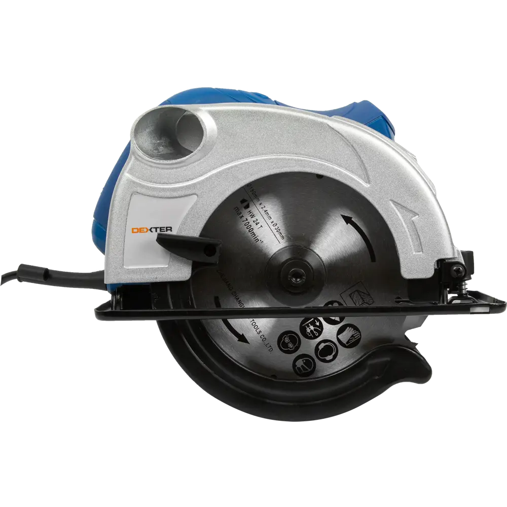 Циркулярная пила Dexter M1Y-ZP12-190B, 1500 Вт, 190 мм 82036669 STLM-2165582  - Вид №1