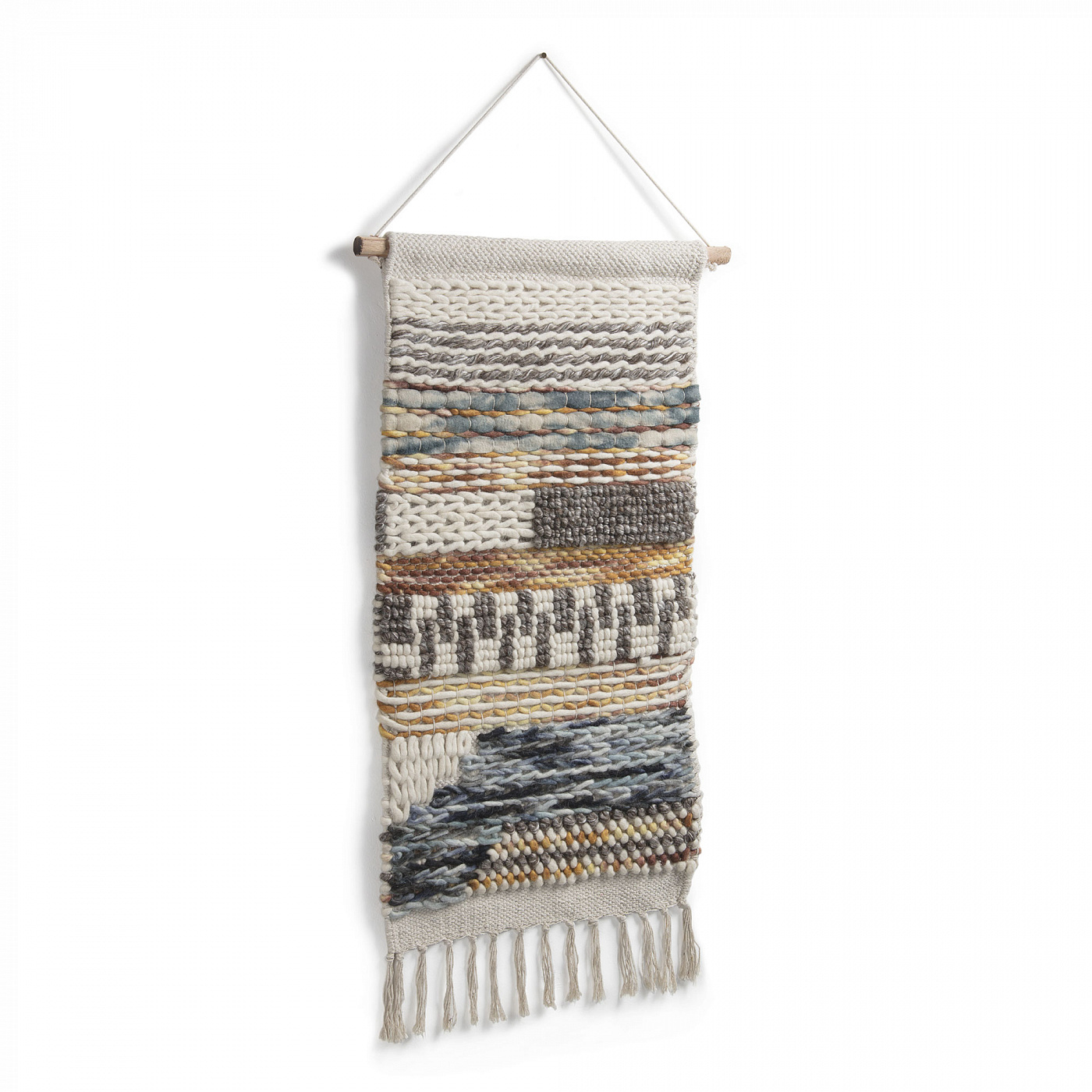 054274 Настенный гобелен из хлопчатобумажной ткани многоцветный AA1586J33 La Forma Exist  - Вид №1