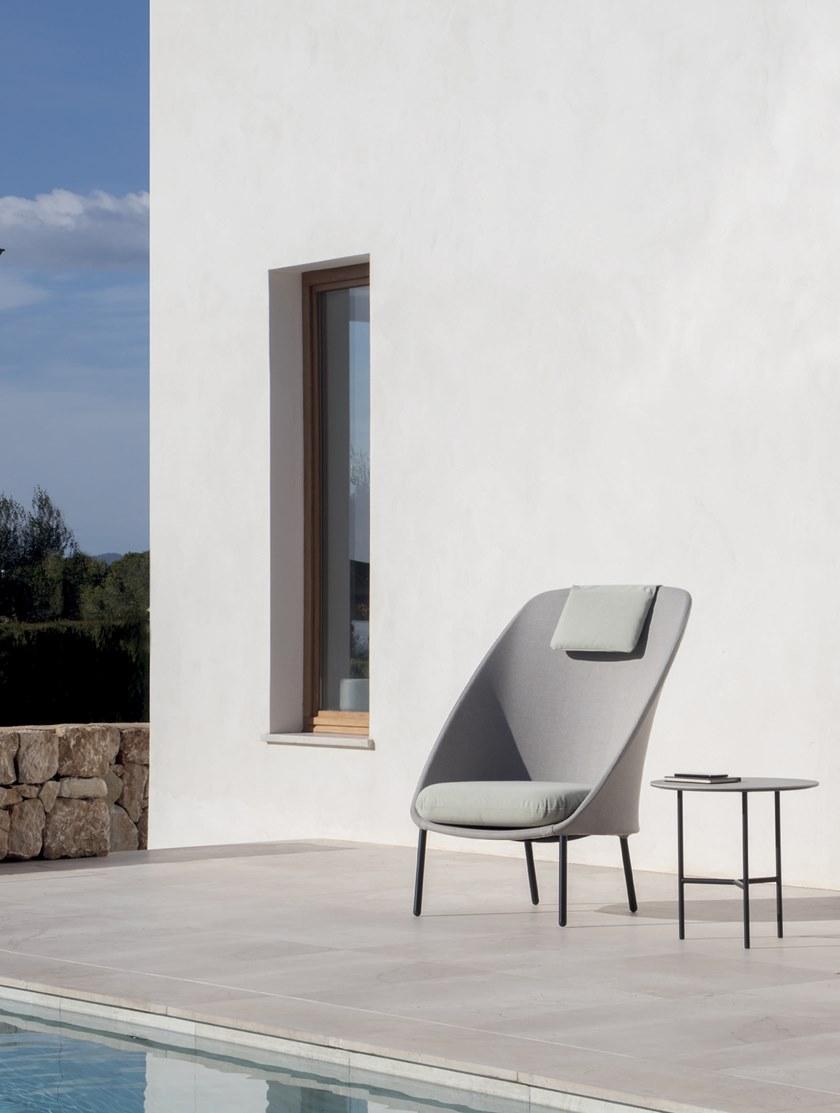 EXPORMIM Садовое кресло из ткани с подголовником Twins C171 - Вид №1