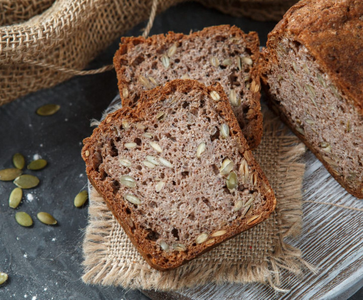 3959 Хлеб "Зеленая гречка - семена тыквы" Вкусляндия  - Вид №1