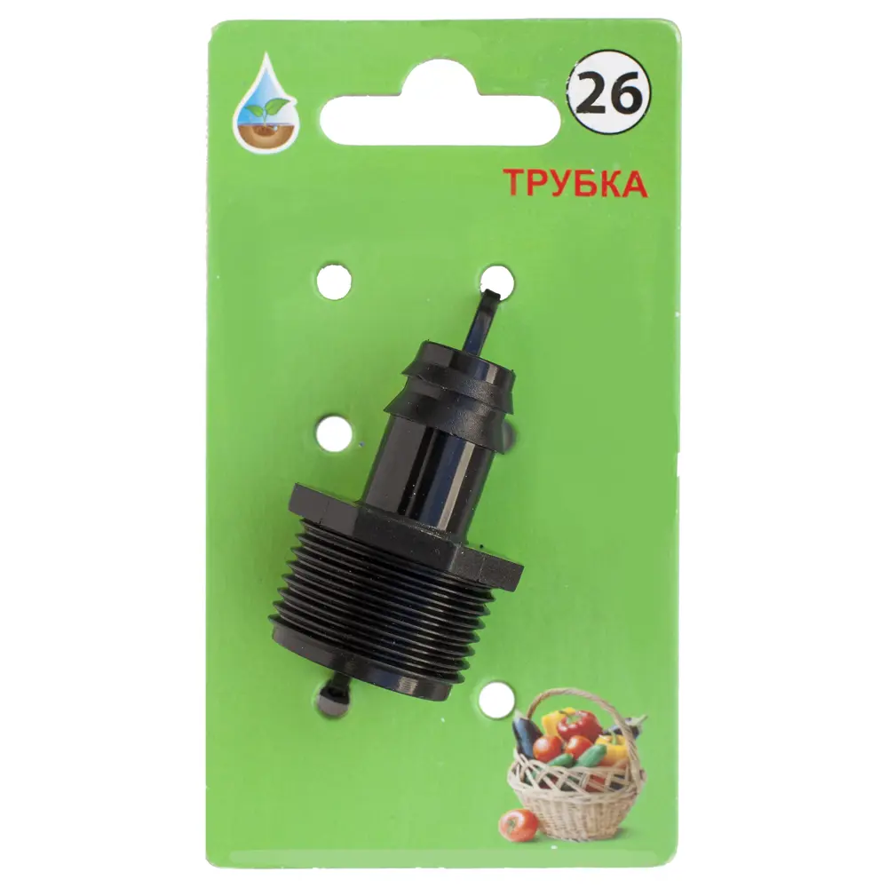 Адаптер для капельной линии BOUTTE ,16 мм x 3/4 дюйма. №26 STLM-2055894