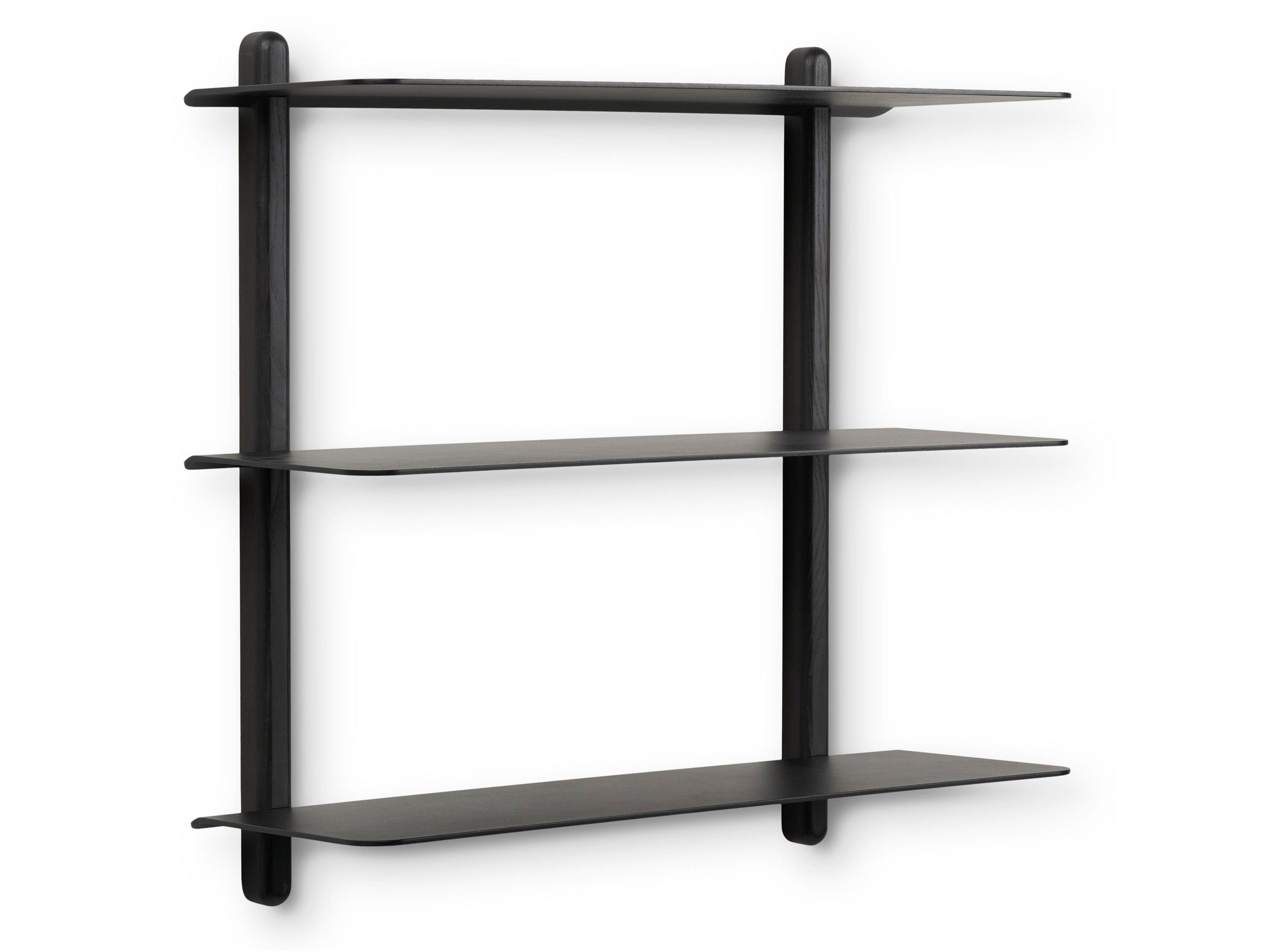 Стальной и деревянный настенный книжный шкаф Gejst Nivo ARCH-00139299