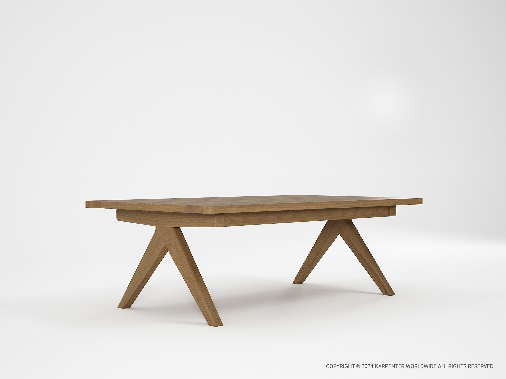 Прямоугольный стол из тикового дерева KARPENTER Tribute Outdoor ARCH-00049725 - Вид №4