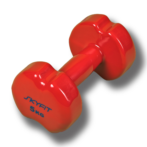 5 КГ Гантель в виниловой оболочке skyfit 5 кг SkyFit  - Вид №1