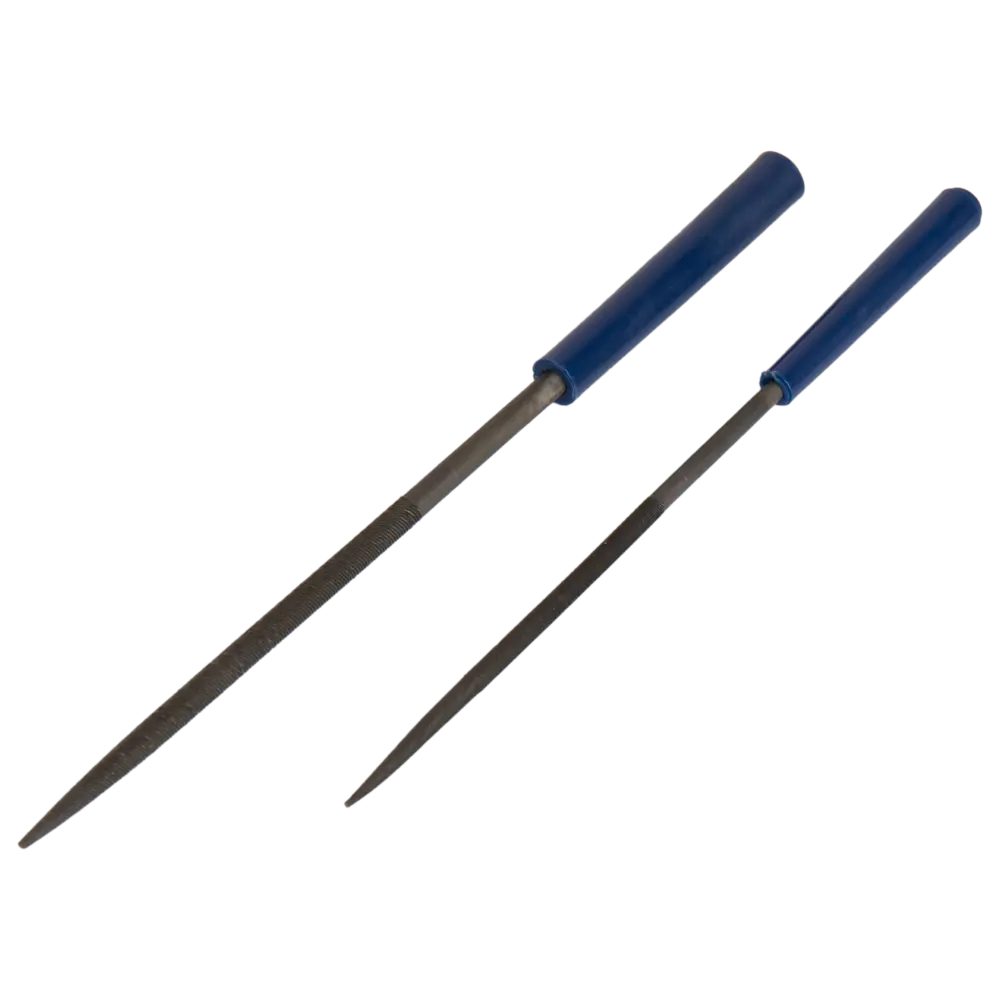 Набор надфилей круглых КОБАЛЬТ 247-866, 2 шт. - профессиональная обработка металла 89374051 STLM-1448808