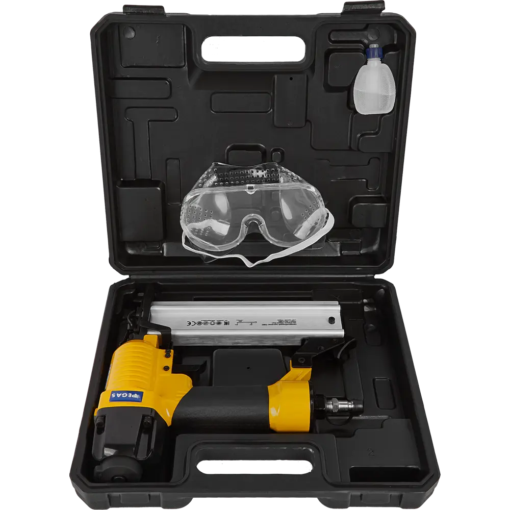 Пистолет гвоздезабивной пневматический Pegas Pneumatic F50-C тип гвоздей 18GA 10-50 мм STLM-2083153 - Вид №5