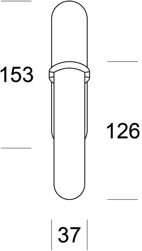 Ento Оконная ручка из латуни dk Wave 6133 - Вид №1