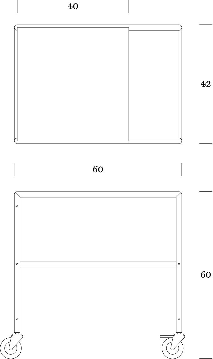 MOX Стальная тележка для кухни sun-id-1412753 - Вид №2