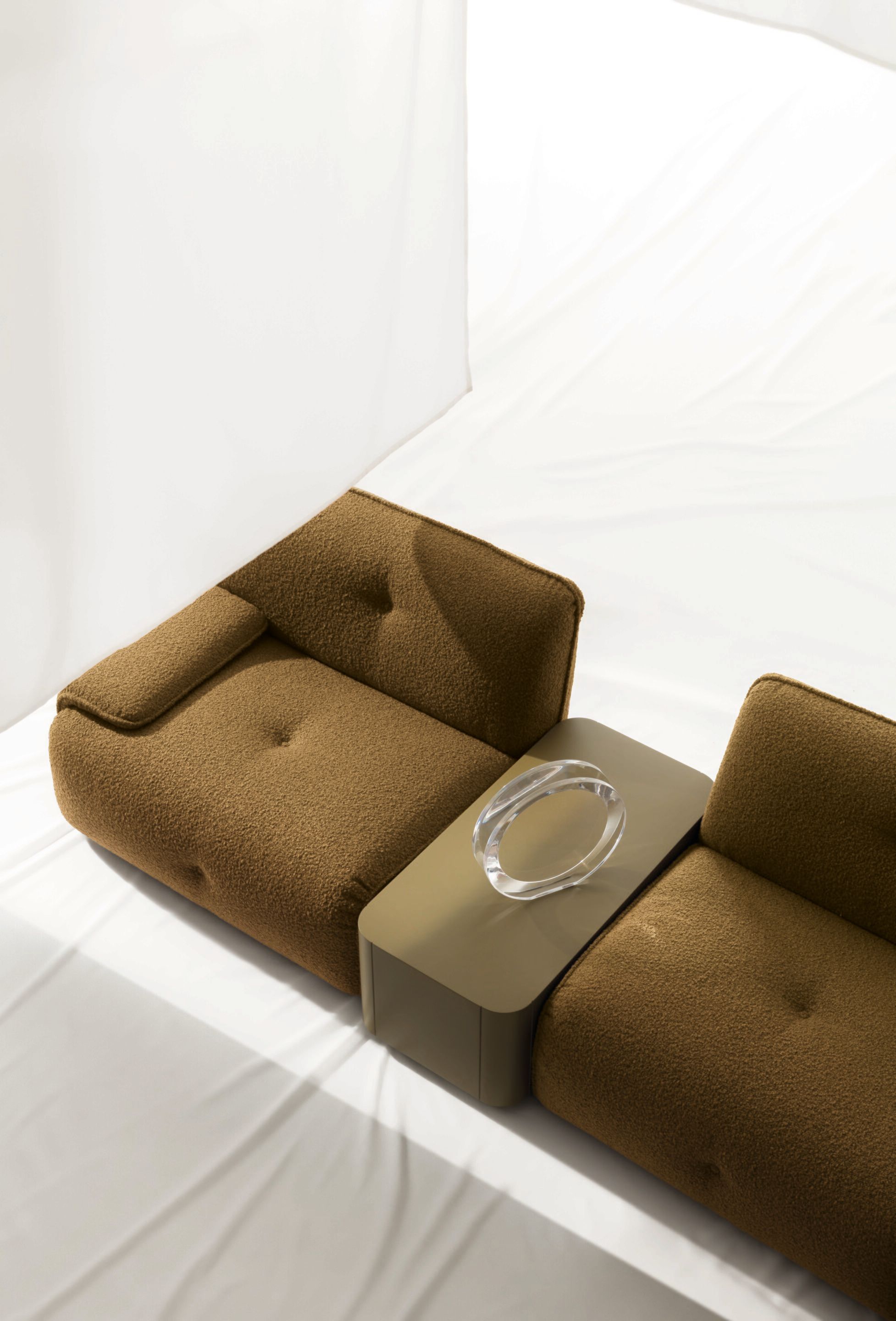 Деревянный низкий квадратный журнальный столик NICOLINE RUBENS ARCH-00132735 - Вид №2