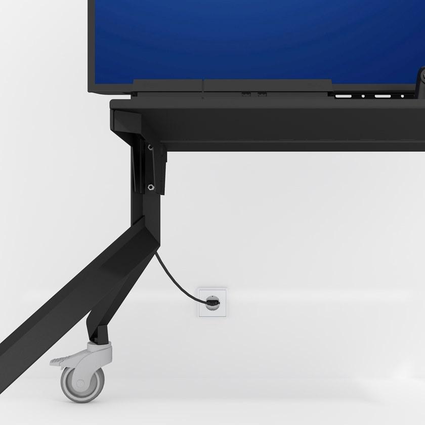 ODESD2 Напольный стальной поворотный монитор / подставка под телевизор X sun-id-1444493 - Вид №2