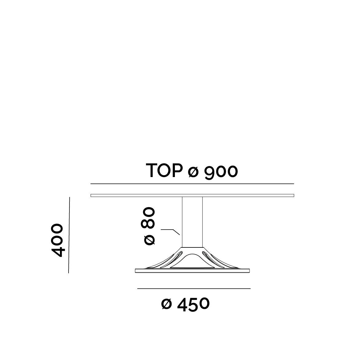 Чугунное основание стола PF Stile BASE 312 ARCH-00113148 - Вид №5