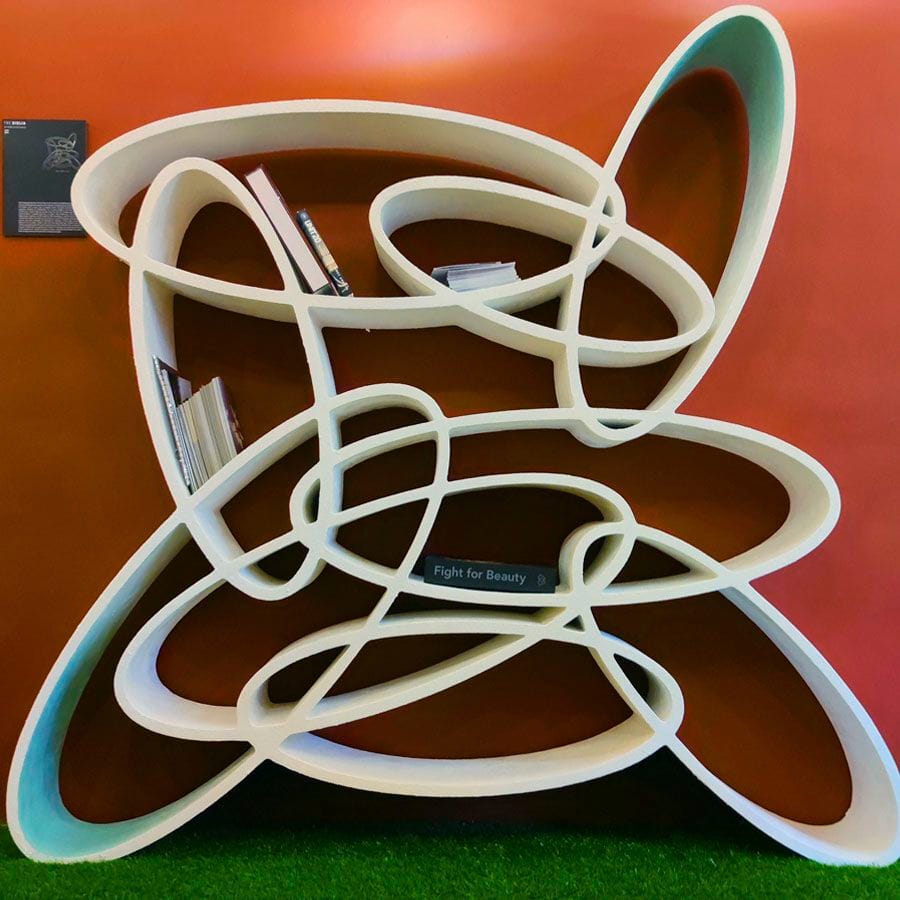 Книжный шкаф из переработанного пластика с фотокаталитической обработкой Creazione SUGO THE GIULIA ARCH-00037509 - Вид №5