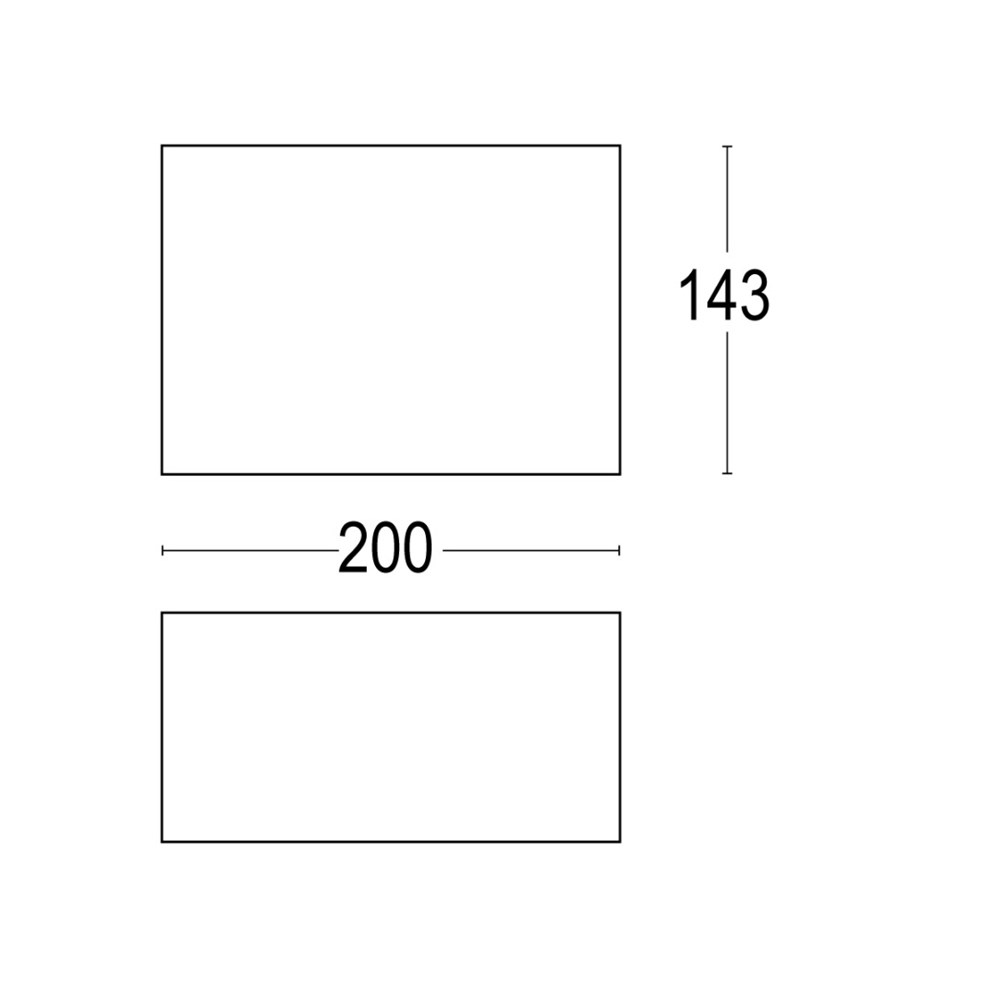 Box 1C OR SQ 2L Ghidini Box C SQ .01 Белый (Матовый)  - Вид №1