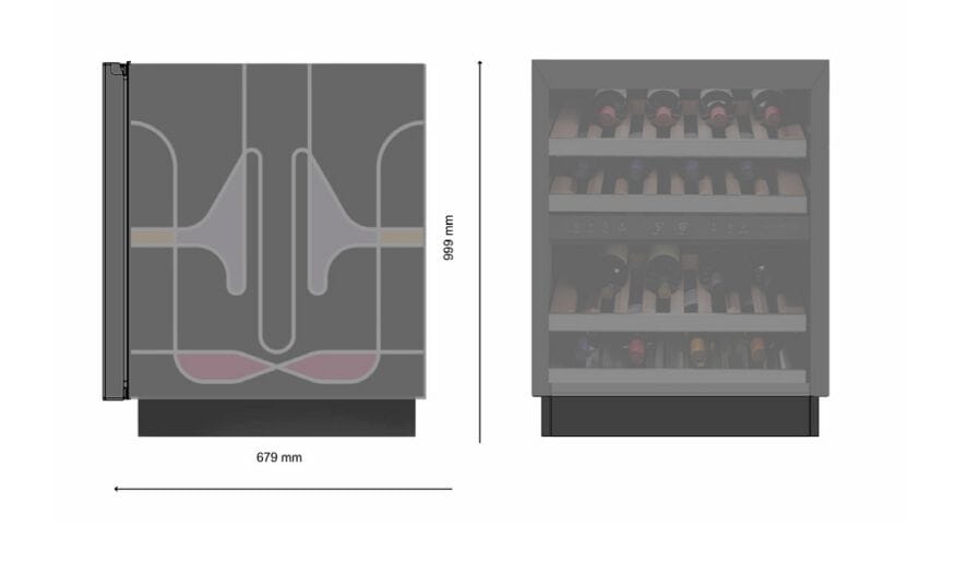 Вино подвал подплан SKS | Signature Kitchen Suite двойной код ARCH-00037487 - Вид №5