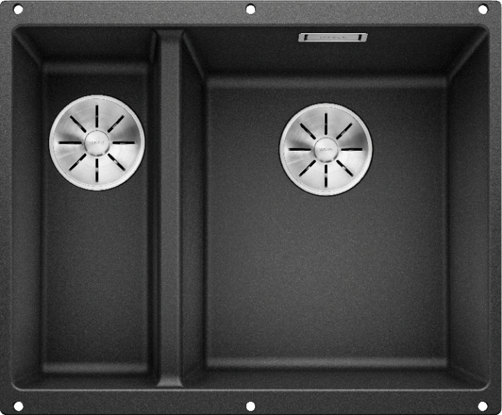 523558 Кухонная мойка Blanco Subline 340/160-U (чаша справа) антрацит  Blanco Subline Антрацит - Вид №6