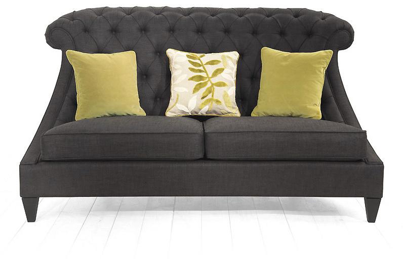 MARIONI Стеганый диван из 2-местной ткани Adonis I0068 - Вид №3