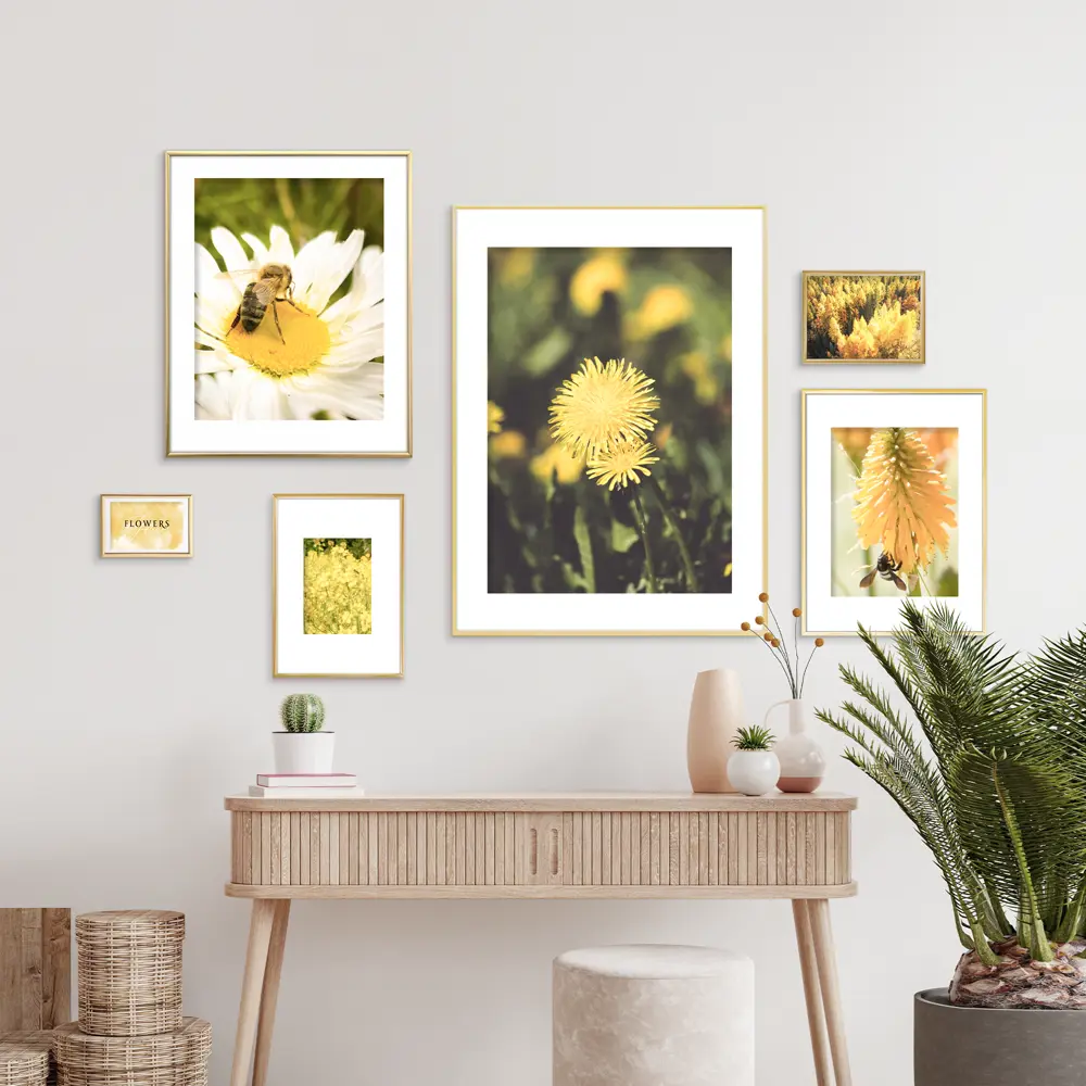 Фоторамка Kreaforta Lila в золотом цвете 21x29.7 см 89398520 STLM-1584892 - Вид №3