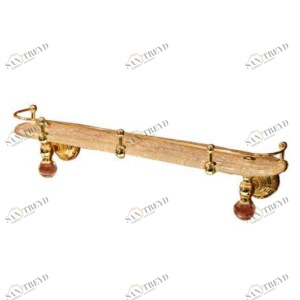 Полка MIGLIORE.CRistalia ML.CRS-60.220.DO - золото 