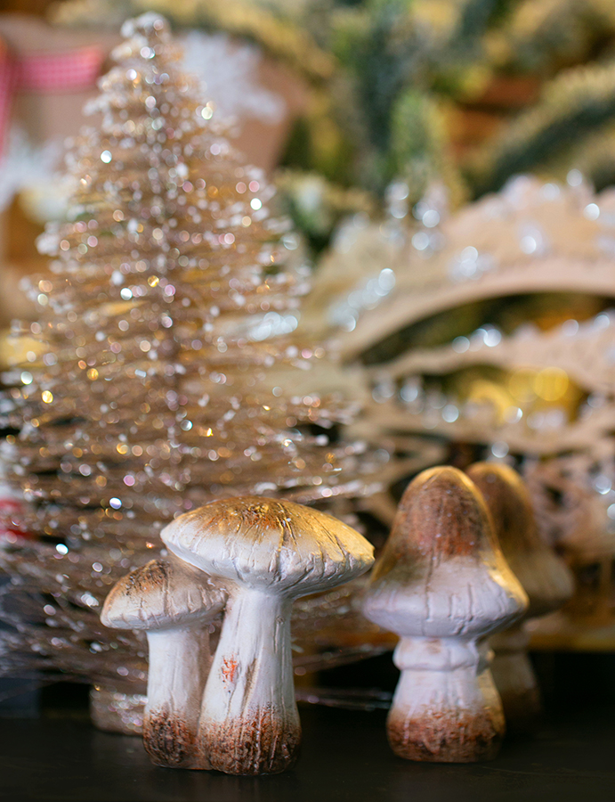 Фигура декоративная из керамики Mushroom, D8х10 см KJ COLLECTION 172477 - Вид №1