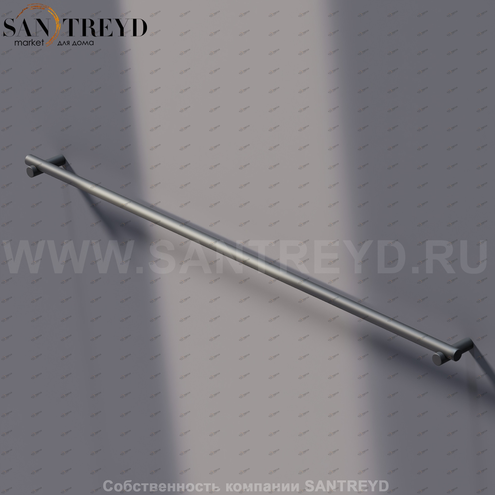 Agape DOT LINE Опорный элемент, размер: от 101 до 200 см настенный черный ADTL2000.N ADTL2000N