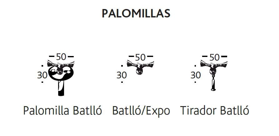 Дверная фурнитура BD Barcelona Гауди ARCH-00081831 - Вид №24