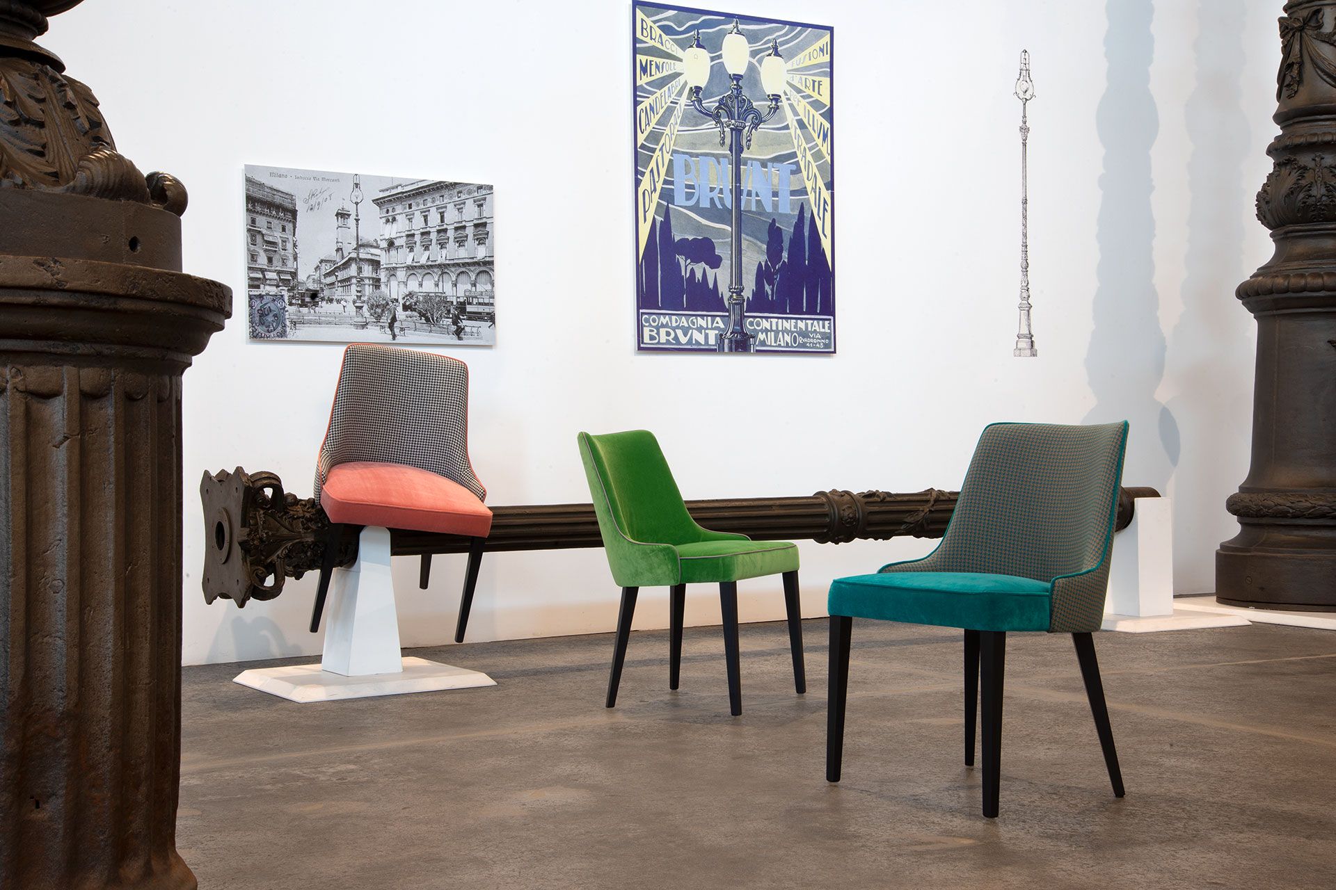 Тканевый стул Domingo Salotti Пэт ARCH-00015299 - Вид №1