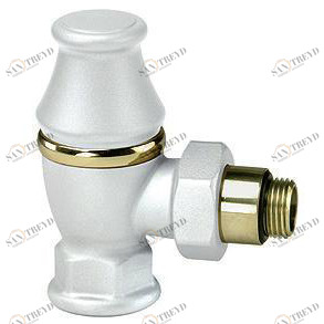 Вентиль нижний Rubinetterie Treemme серия "Liberty" 3/4 Bianco 7682