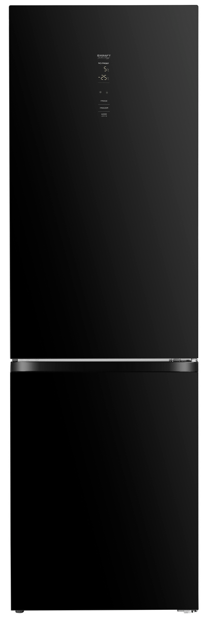 9069500 Холодильник с морозильником   KRAFT Technology TNC-NF404BG черный STDN-0011952 - Вид №2