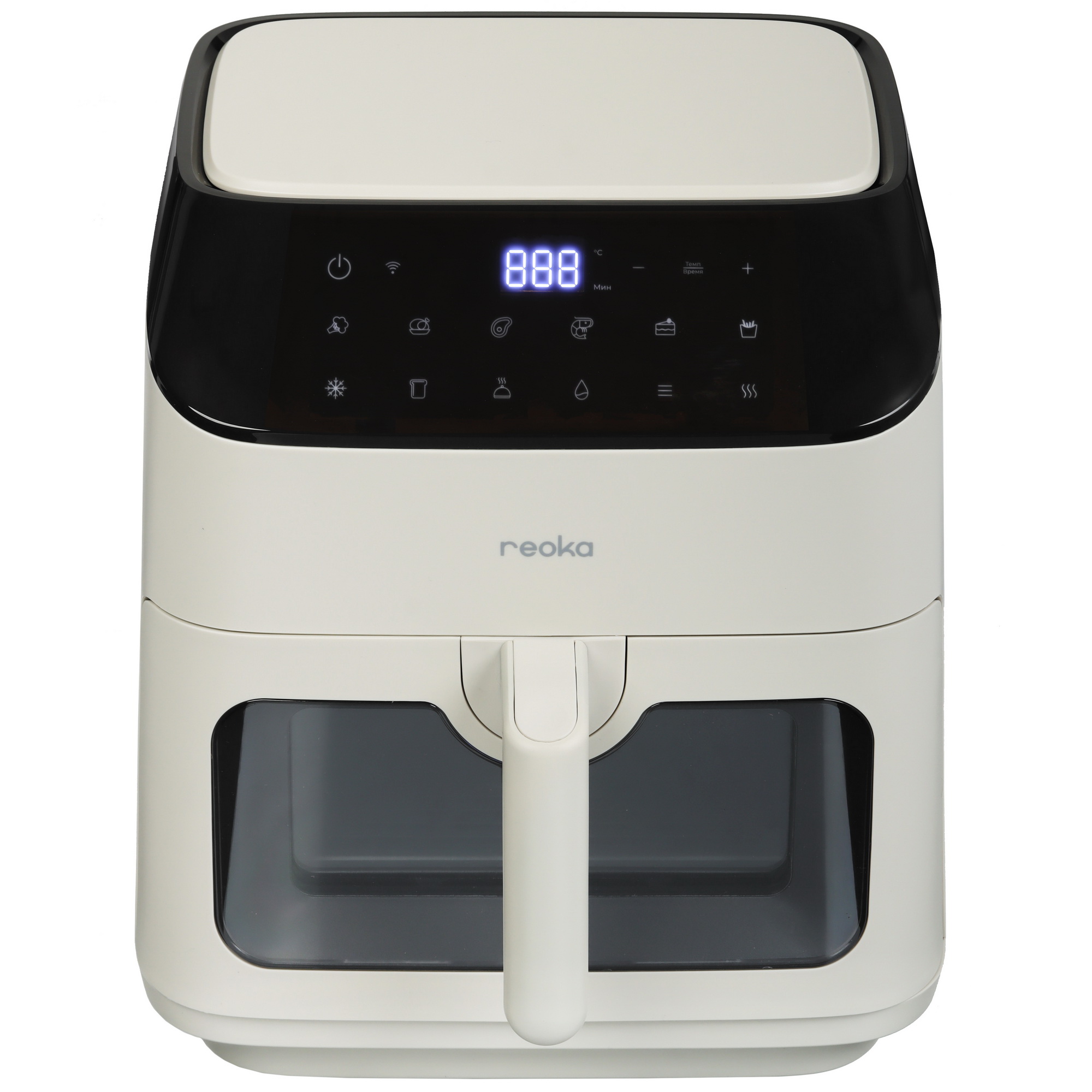 9245691 Аэрогриль Reoka SmartFryPro RKAF-D1306 бежевый STDN-0124739 - Вид №1