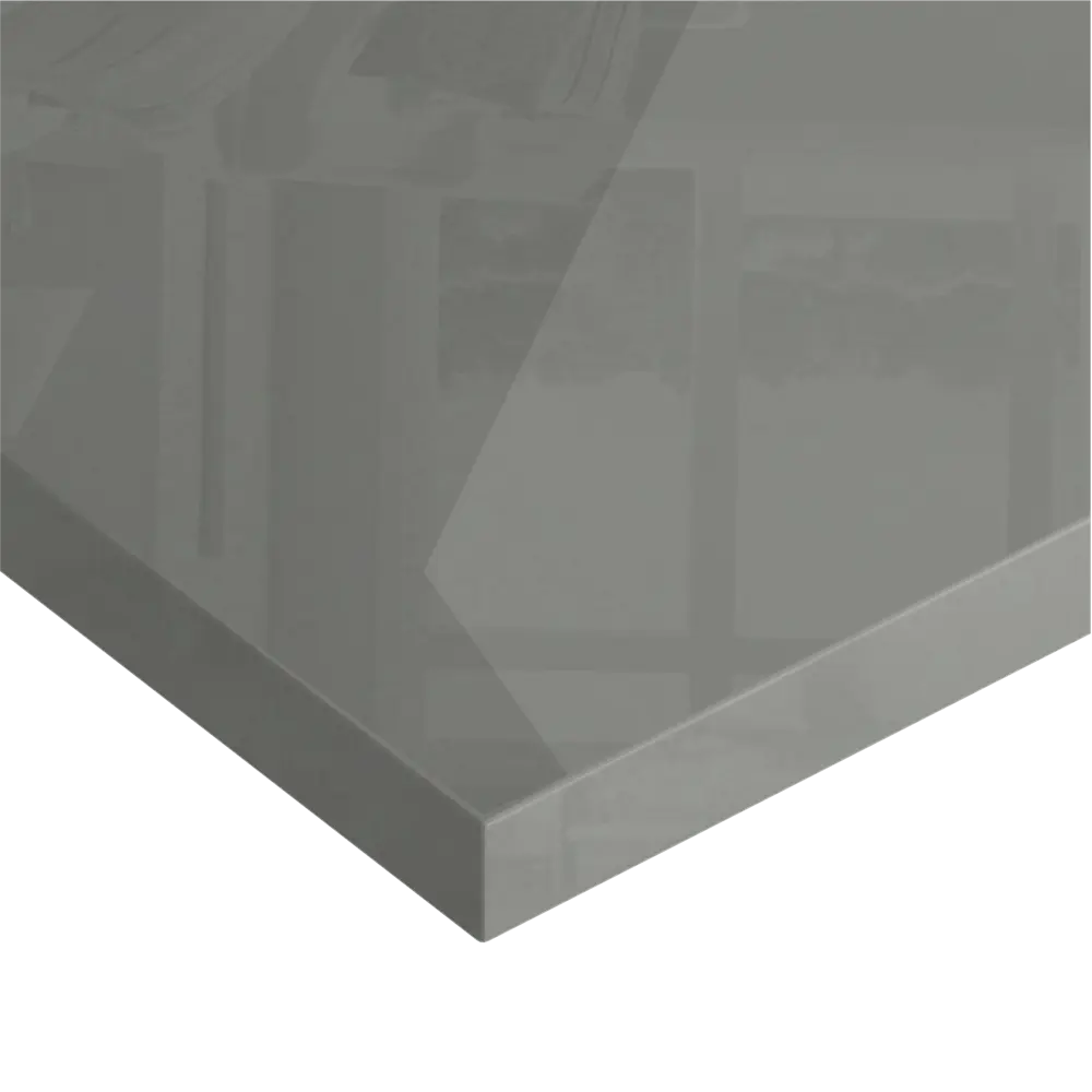 Фасад кухонный DELINIA ID Аша грей глянцевый 14.7×102.1 см 85036554 STLM-0879778 - Вид №3