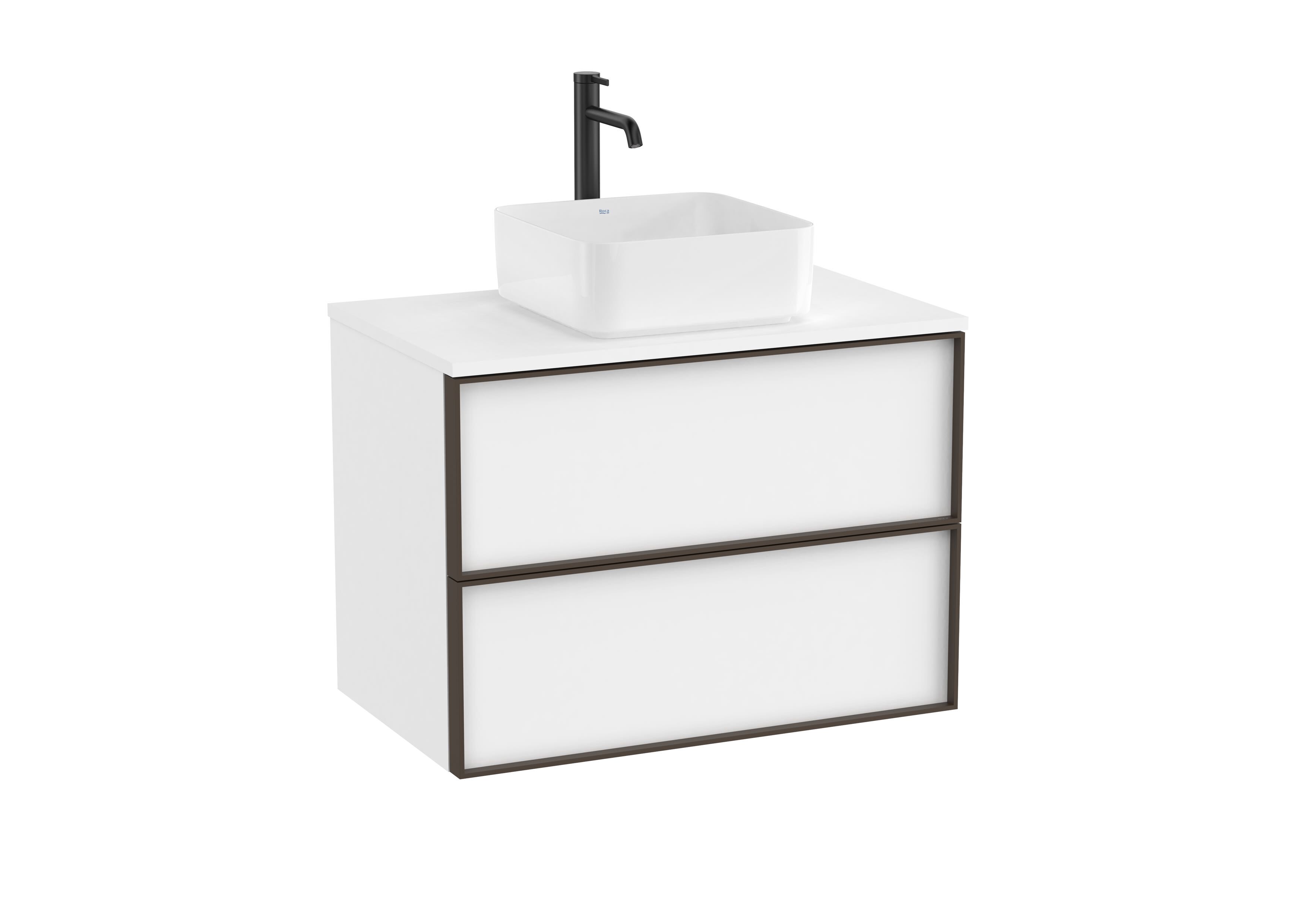 Деревянный шкаф для раковины с выдвижными ящиками Roca Inspira ARCH-00045221 - Вид №15