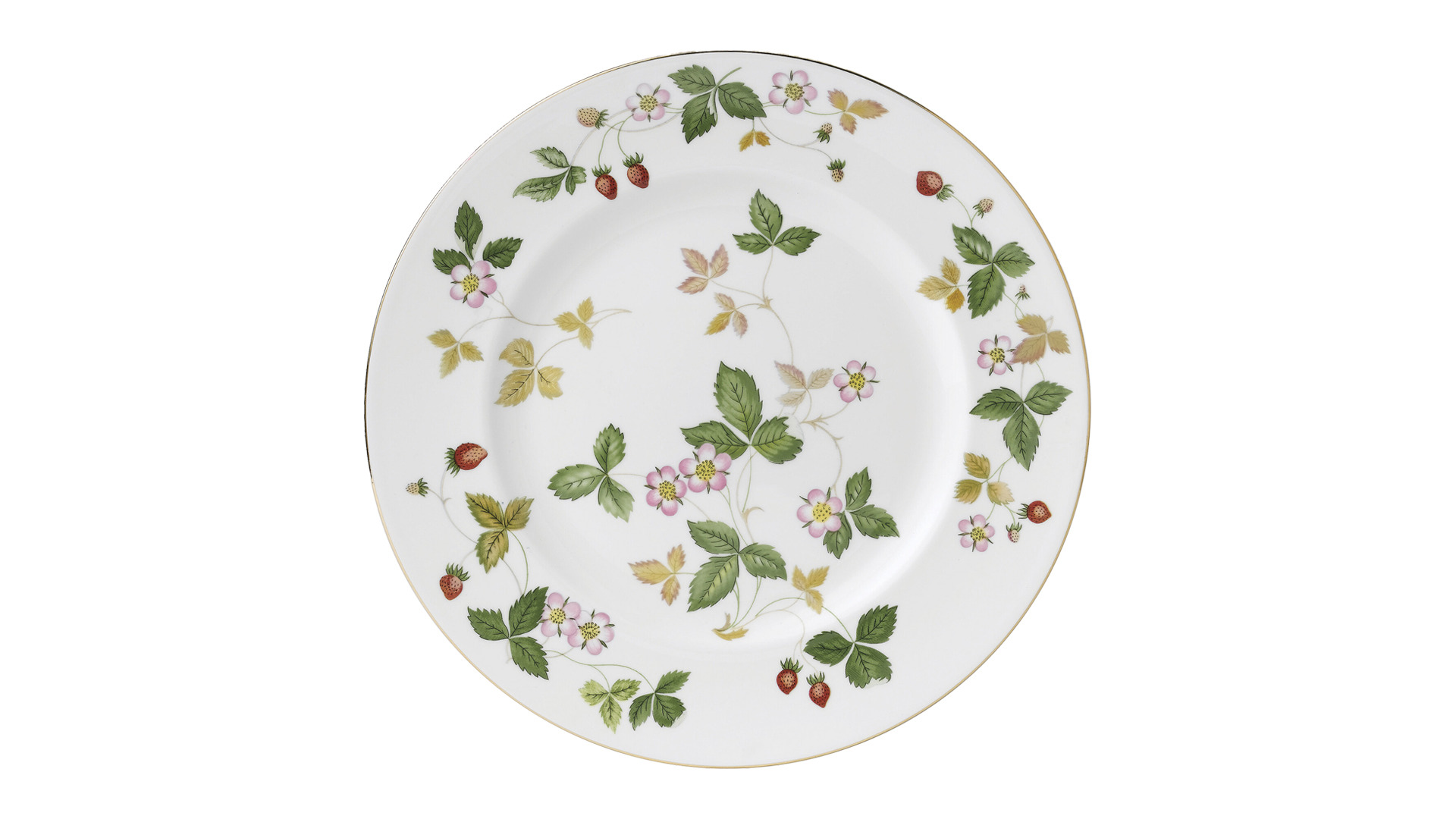 10676131 Wedgwood Сервиз столовый Wedgwood Земляника на 6 персон 19 предметов, фарфор Фарфор костяной  - Вид №2