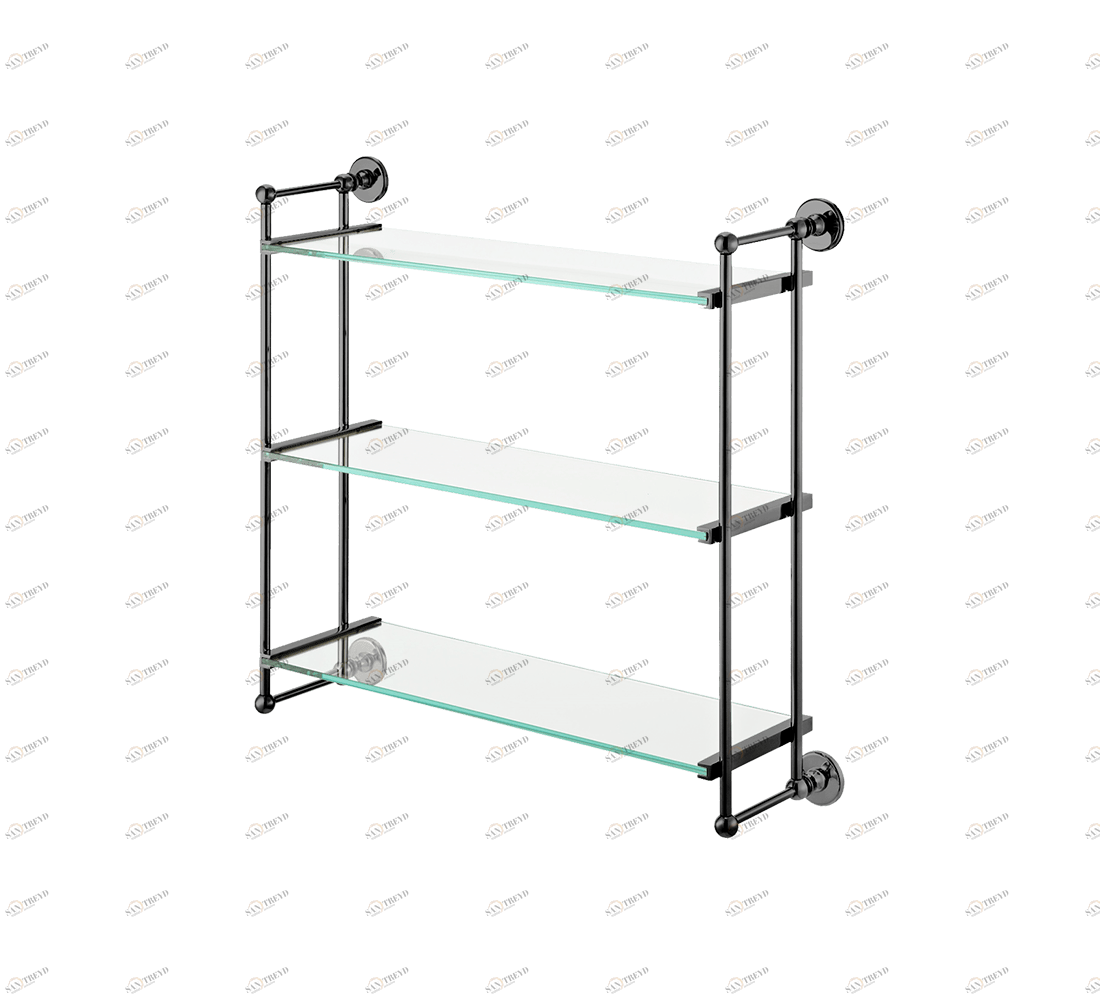 Gentry Home Керамический держатель стакана Queen Темный никель GH100260