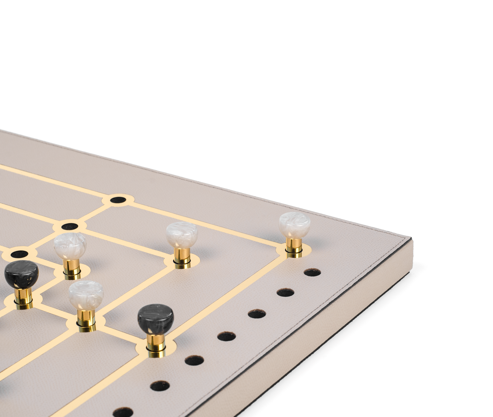 Набор игр «Мельница» - 39X39XH2,5 см / зернистая кожа_лимон Pinetti 00.1020.029.095 - Вид №3