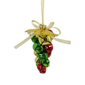 89381644 Украшение елочное «Гроздь», 14x7.5 см, цвет красно-зеленый STLM-1496320