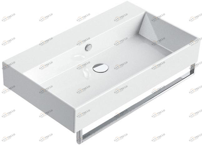 Подвесная раковина настенная овальная CERAMICA CATALANO Premium белая sun-id-1361921