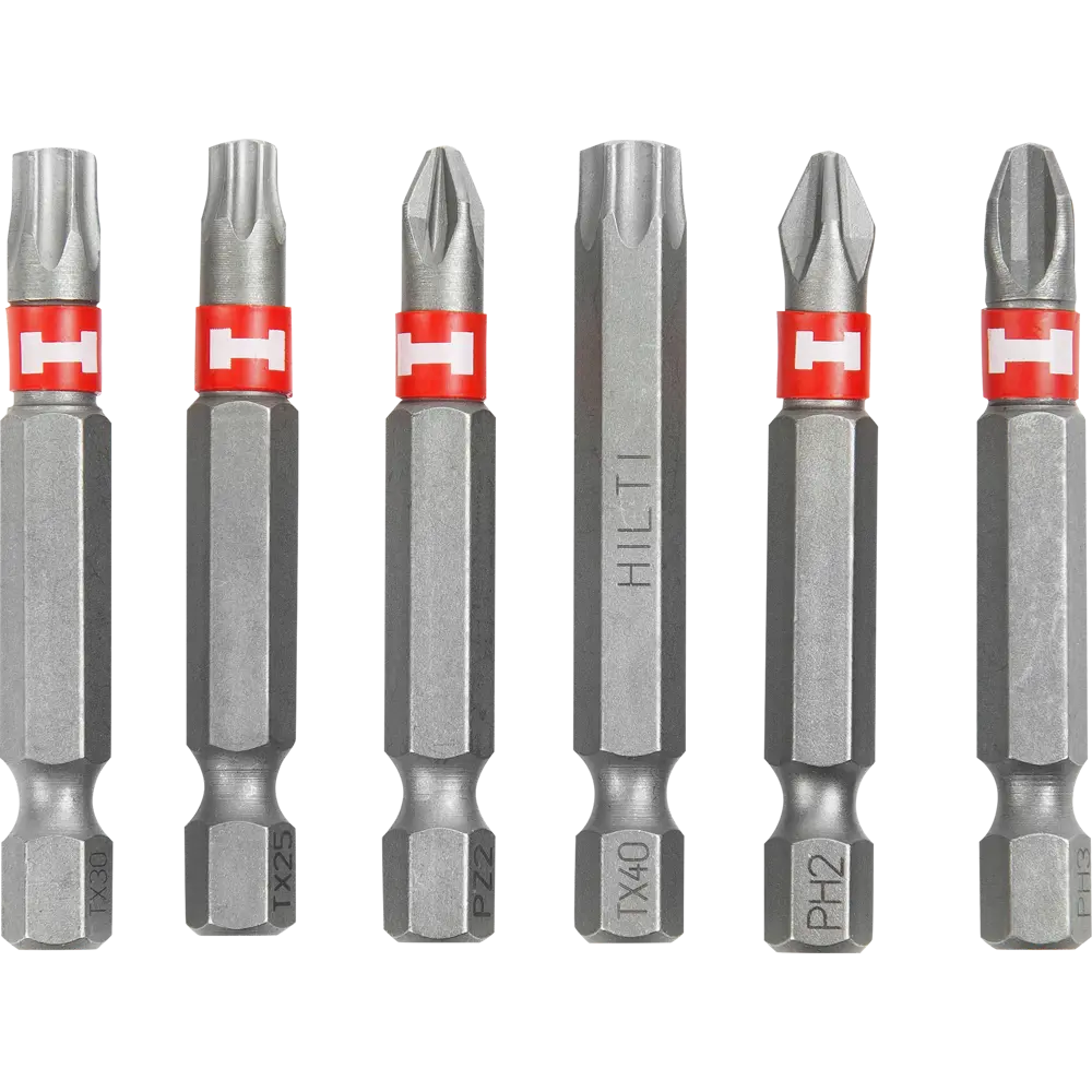 Набор бит Hilti S-BSC Uni 2057803, 6 шт. 82233012 STLM-2001993 