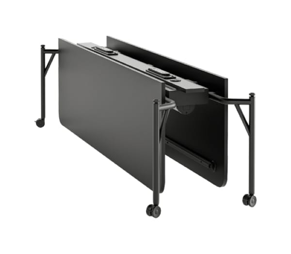 Складной ламинированный стол с электрической розеткой на колесах Howe Folding Surfaces ARCH-00038739 - Вид №4