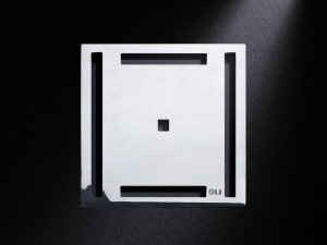 Слив для душа из полированной стали