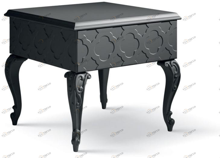 Carpanese Home Журнальный столик / прикроватная тумбочка из дерева Heritage 5738