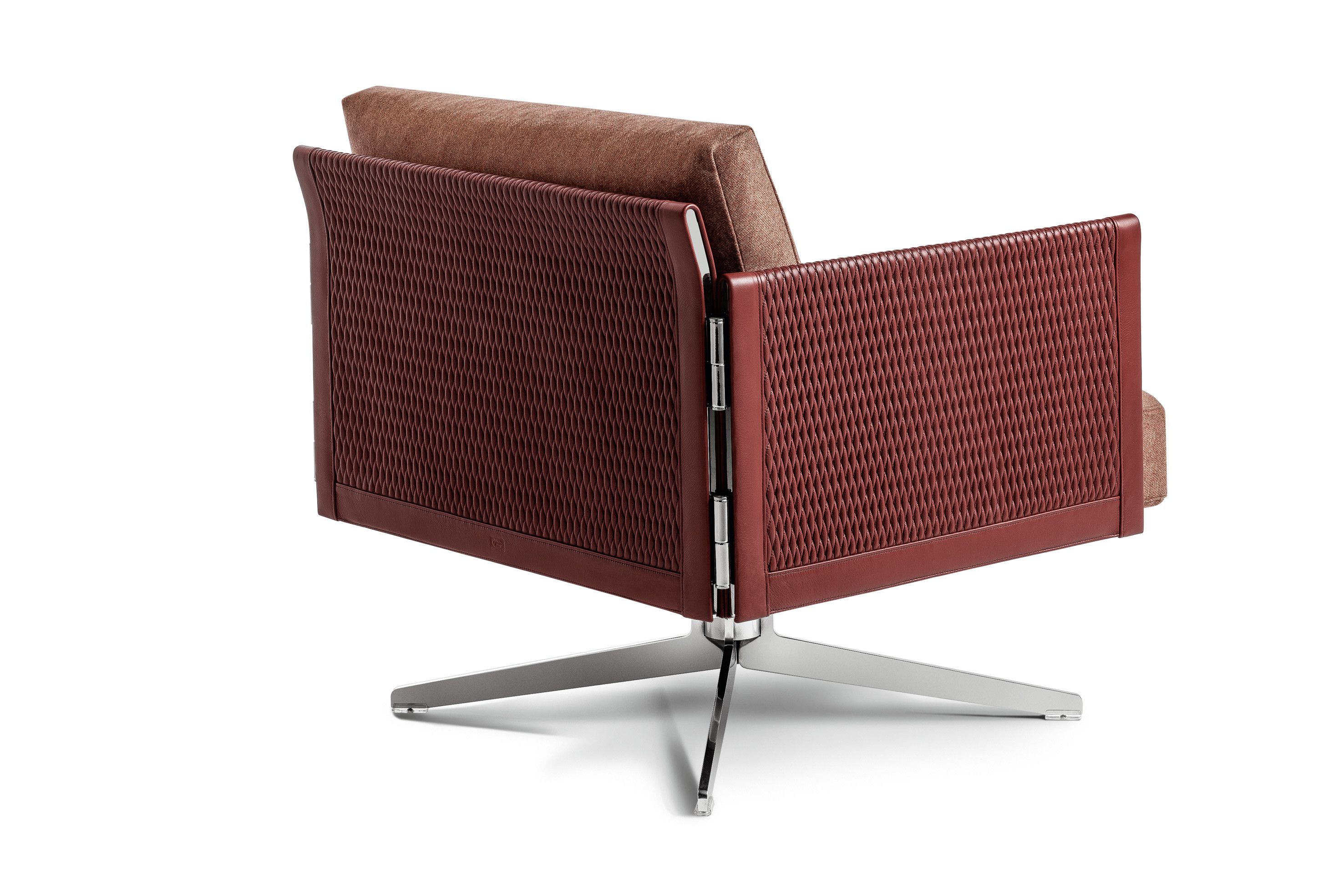 Ткань спиц поворотный стул Poltrona Frau коллекция-диваны и кресла ARCH-00130095 - Вид №4