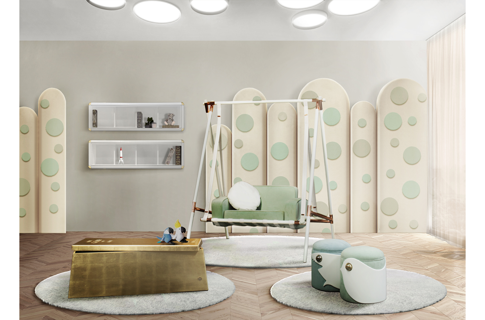 CIST555 Детские ковры Облако Circu  - Вид №21