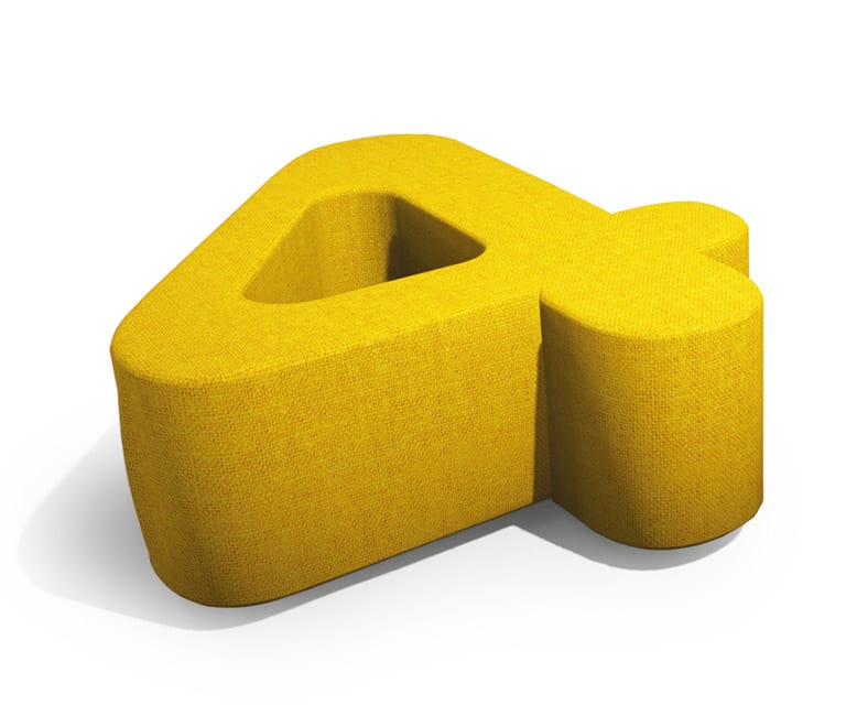 Пуф из искусственной кожи FIT INTERIORS NUMBERS ARCH-00132331 - Вид №4