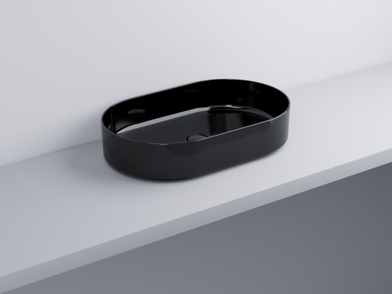 SHCOLAO60-N Раковина овальный 60 x 38 cielo Shui Comfort Ceramica Cielo