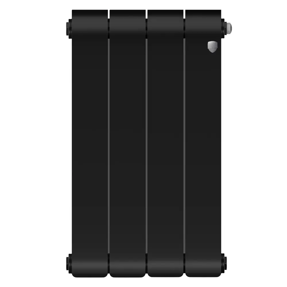 Биметаллический радиатор Royal Thermo Infinity 500/90, 4 секции, черный 89437345 STLM-1577947