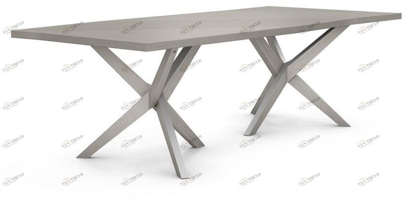 Roche Bobois Прямоугольный деревянный стол Les contemporains sun-id-1464666